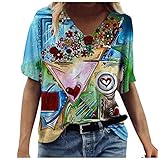 Manga de Verano Casual tee T Camisa Tripulación de Mujeres Cuello Corto Tops Fashion Imprimió Mujer Rubia Camiseta De Calaveras Mujer