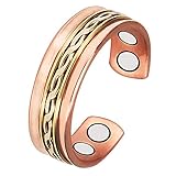 Anillo de cobre magnético para la artritis para la joyería de las mujeres 60MM CPR-0169R