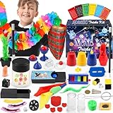 Subtail Juego de Magia - 70+ Trucos de Magia para Niños - Juego de Magia Infantilcon Varita Mágica e Instrucciones - Juguetes Regalo para Niños Niñas Principiantes 6 7 8 9 10 11 12 Años