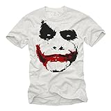 MAKAYA Camiseta Joker Hombre Negro L