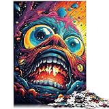 Puzzles para calaveras. Puzles divertidos para adultos, 1000 piezas, 26 x 38 cm. Rompecabezas de cartón para adultos y niños a partir de 14 años. Juegos educativos para adultos y niños