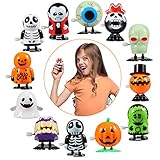 ThinkMax 12 Piezas Juguetes de Cuerda de Halloween para el Favor de la Fiesta de Halloween Relleno de Bolsas de golosinas