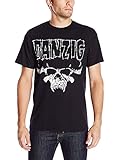 FEA para Hombre Danzig Logo de Calavera y Regular Camiseta