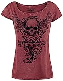 Rock Rebel by EMP Mujer Camiseta Rocky roja S