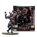 McFarlane Toys Diablo IV Death Blow - Figura Posada a Escala 1:12 con Cabeza Intercambiable, 4 Armas, Base de exhibición y Arma misteriosa, aprovecha el Poder del bárbaro