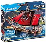 PLAYMOBIL Pirates 70411 Barco Pirata Calavera, A Partir de 5 años