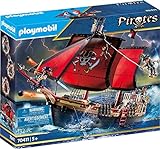 Playmobil Pirates 70411 Playset Barco Pirata Calavera, A partir de 5 años