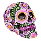 Nemesis Now Sugar Petal Skull Unisex Estatua Multicolor Poliresina